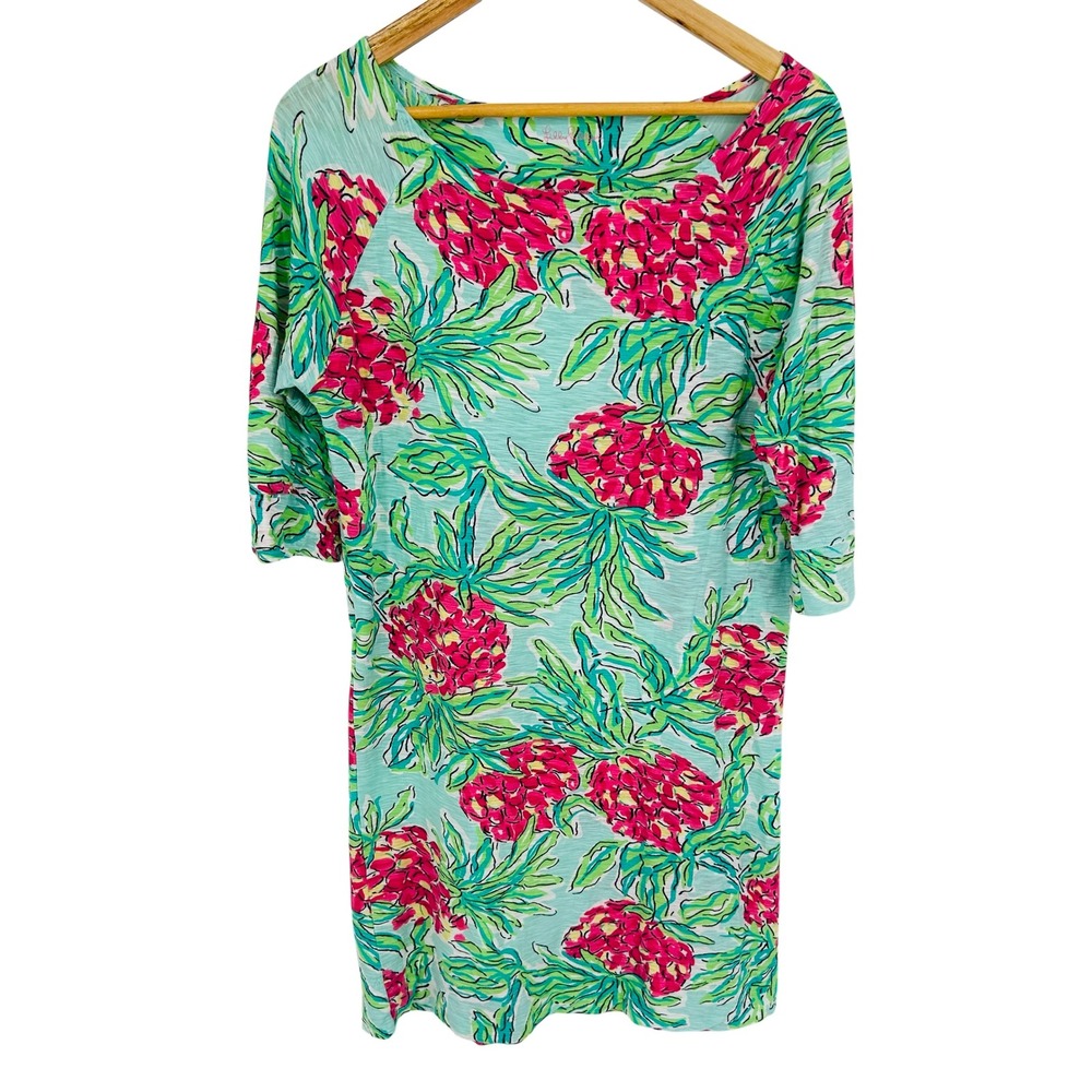 Lilly Pulitzer Cassie Dress Spike the Punch Print‎ Size medium